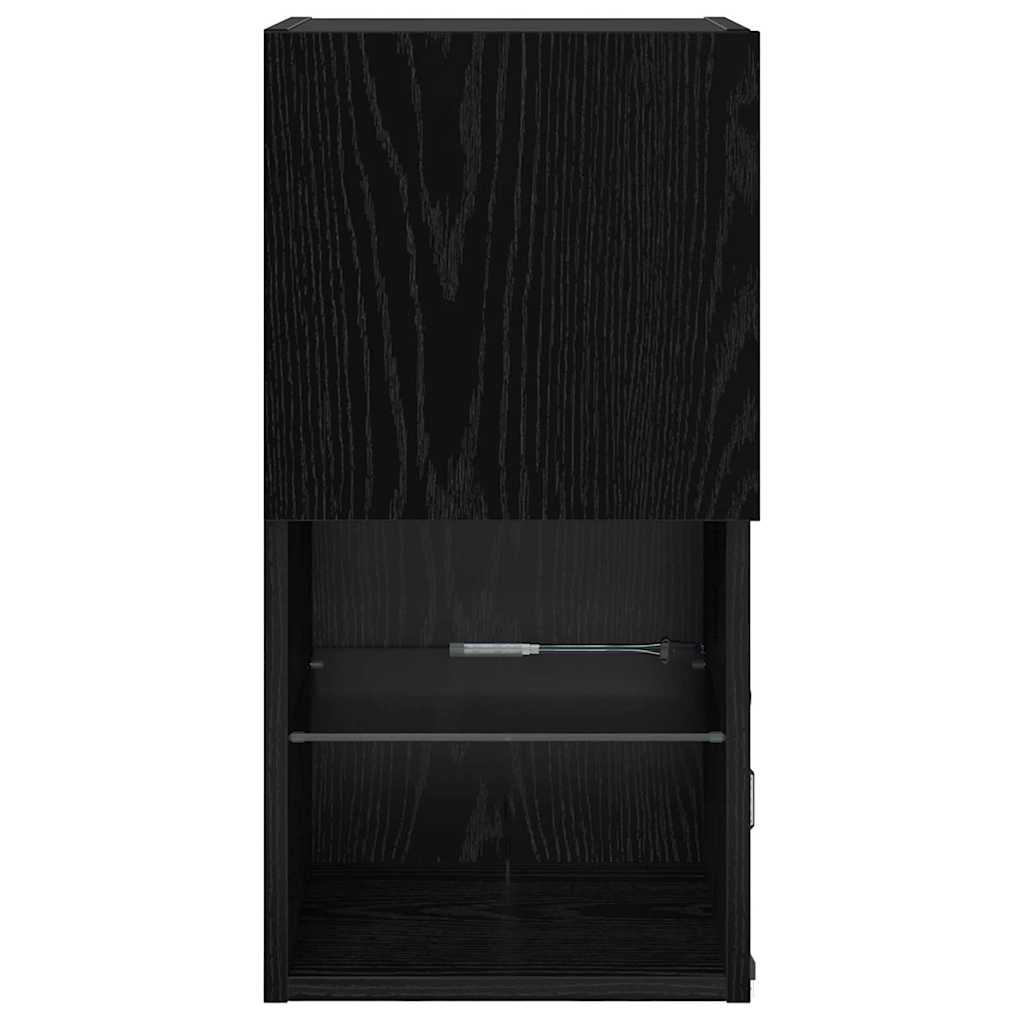 Meubles TV muraux 2 pcs Chêne noir 30,5 x 30 x 60 cm - XIOS
