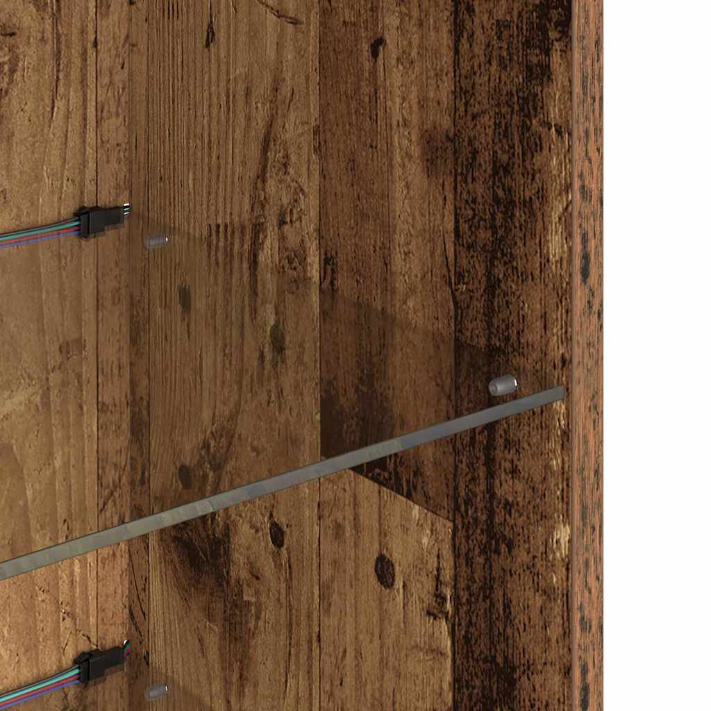 Meubles TV muraux 2 pcs Bois Ancien 30,5 x 30 x 90 cm - XIOS