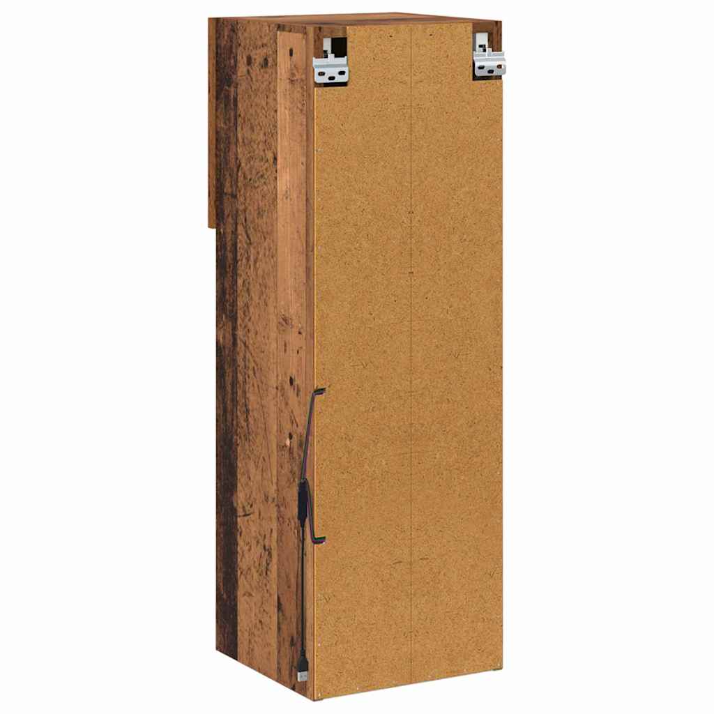 Meubles TV muraux 2 pcs Bois Ancien 30,5 x 30 x 90 cm - XIOS