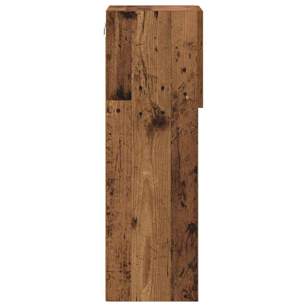 Meubles TV muraux 2 pcs Bois Ancien 30,5 x 30 x 90 cm - XIOS