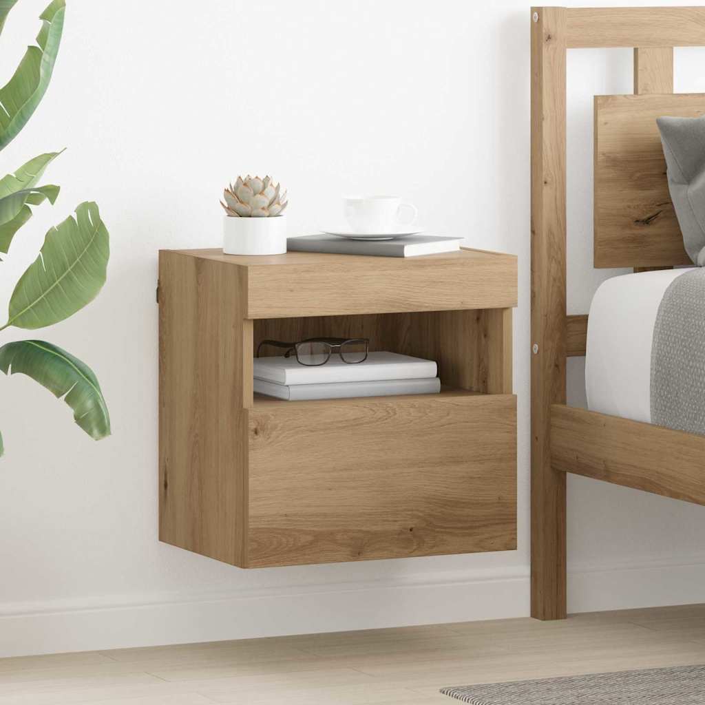 Meubles TV muraux 2 pcs Chêne artisanal 40 x 30 x 40 cm - XIOS