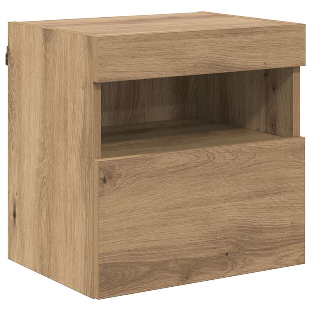 Meubles TV muraux 2 pcs Chêne artisanal 40 x 30 x 40 cm - XIOS