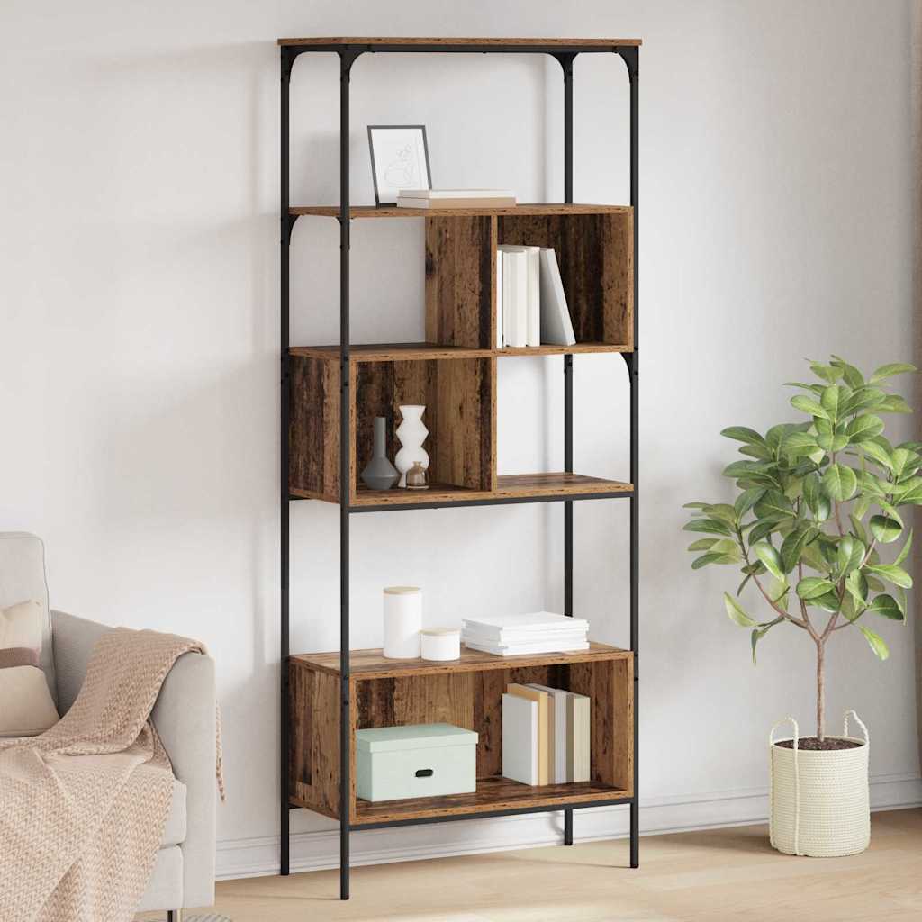 Bibliothèque Bois Ancien 76 x 33 x 188,5 cm Bois d'ingénierie - XIOS