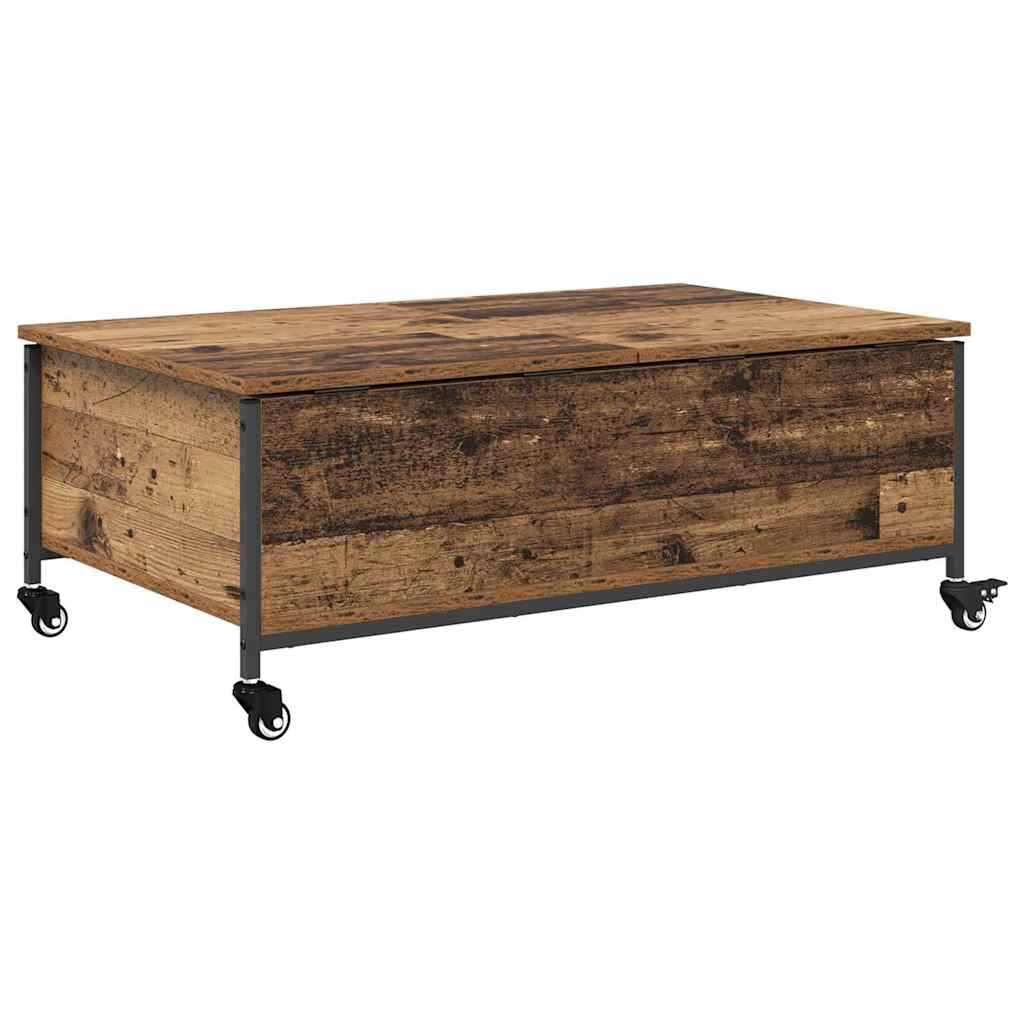 Table basse Bois Ancien 91 x 55 x 32 cm Bois d'ingénierie - XIOS