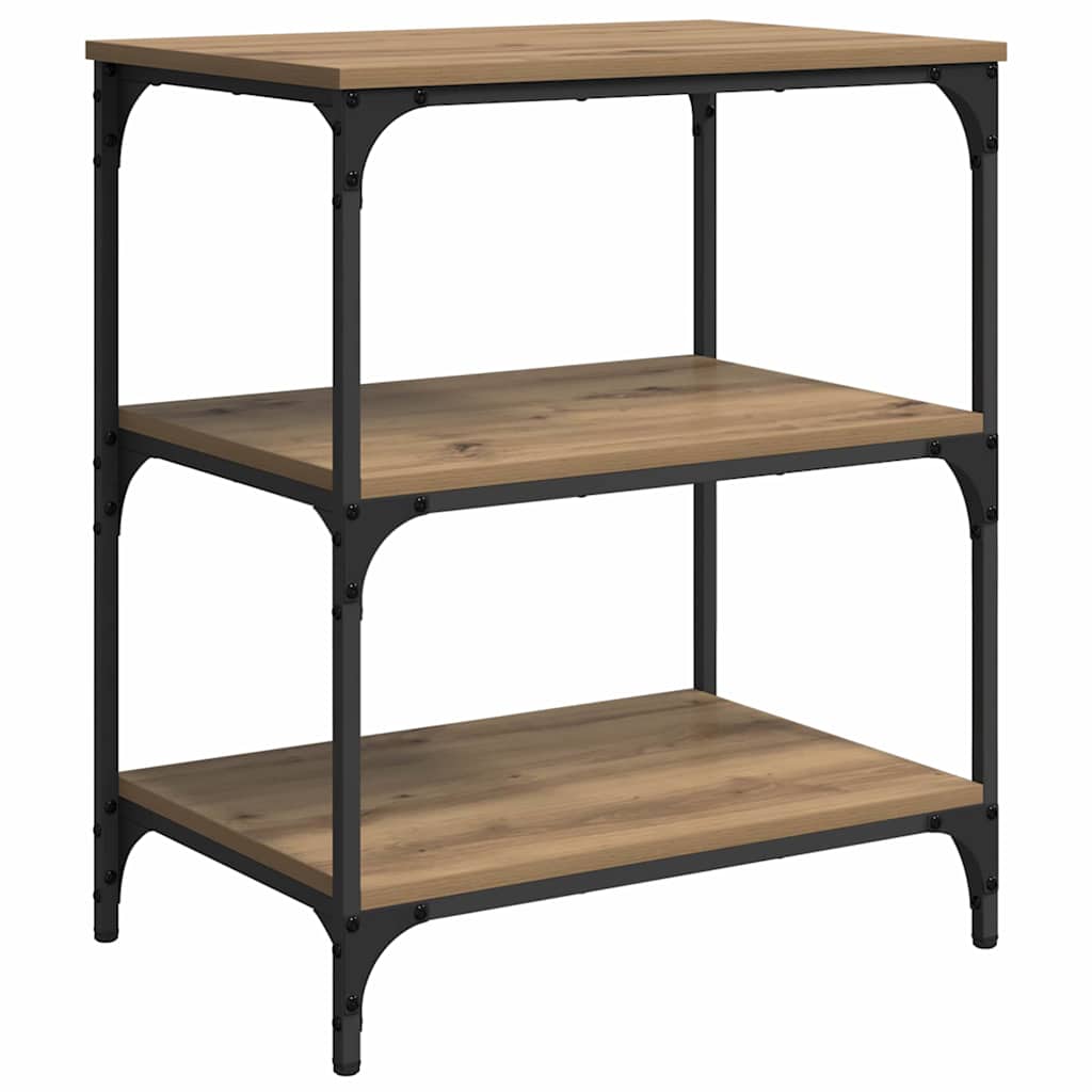 Chariot de cuisine Chêne artisanal 60 x 41 x 76 cm - XIOS