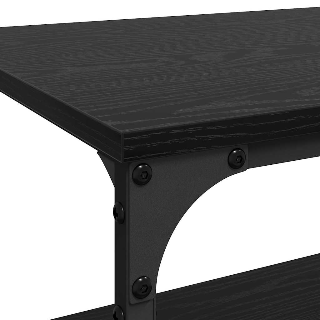 Chariot de cuisine Chêne noir 60 x 41 x 76 cm Bois d'ingénierie - XIOS