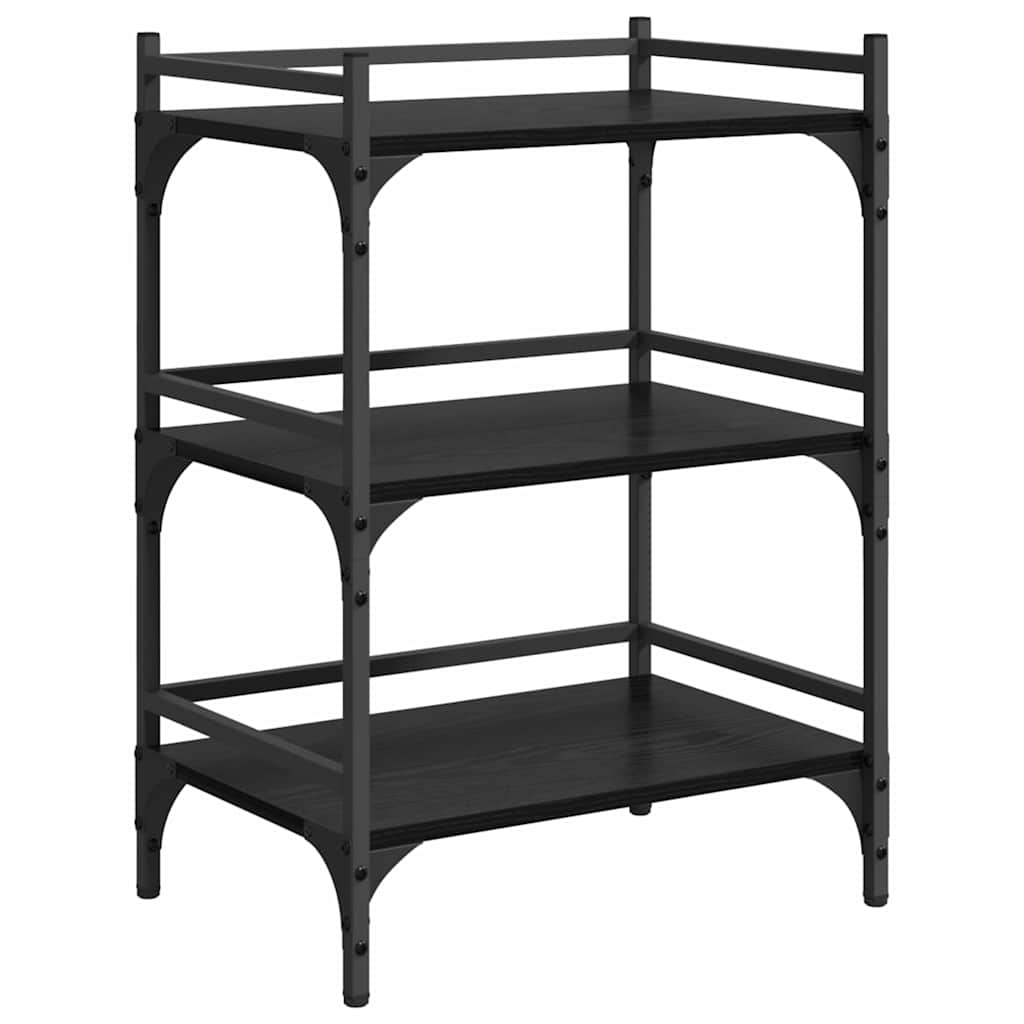 Chariot de cuisine Chêne noir 50 x 35 x 75,5 cm - XIOS