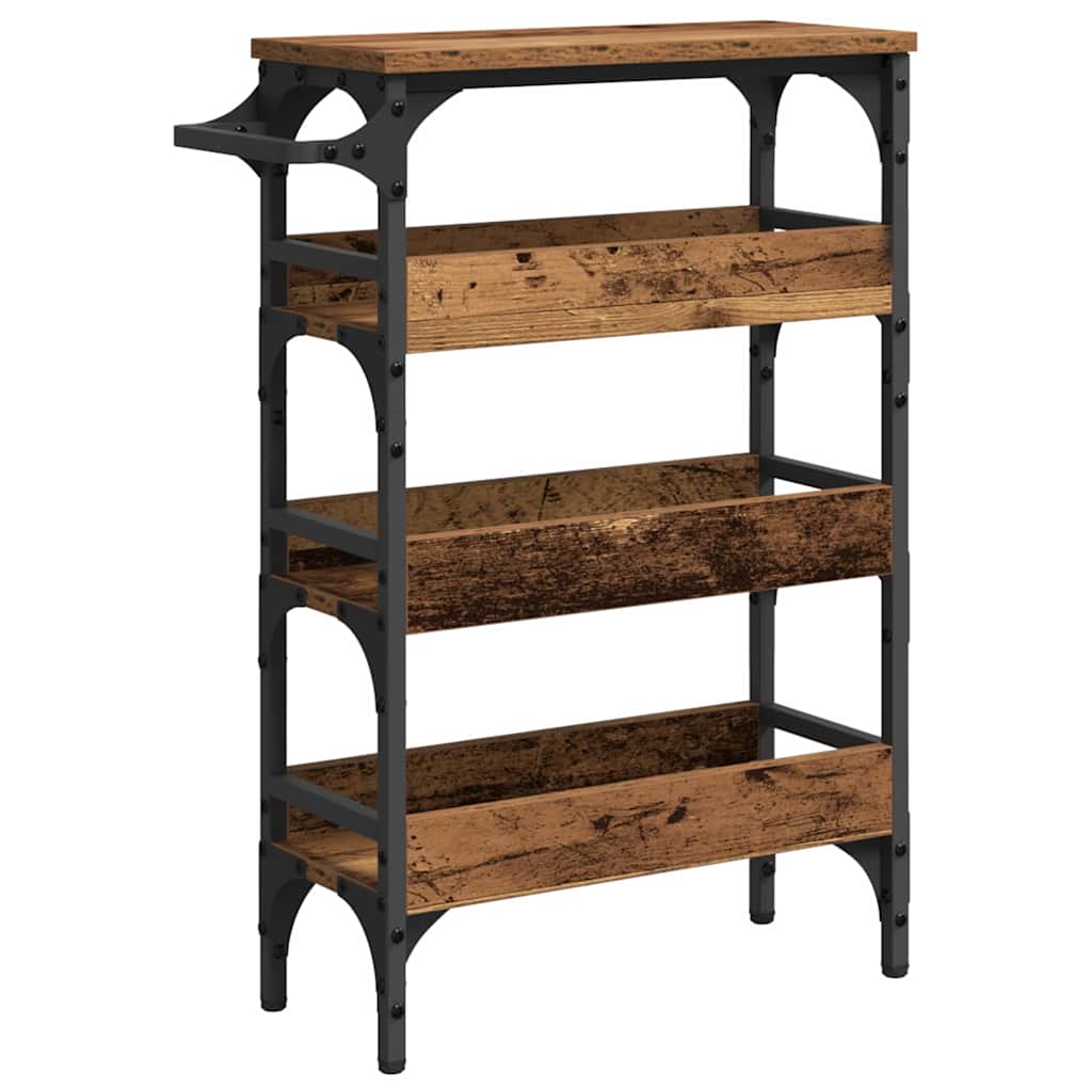 Chariot de cuisine Bois Ancien 53 x 20 x 76 cm - XIOS