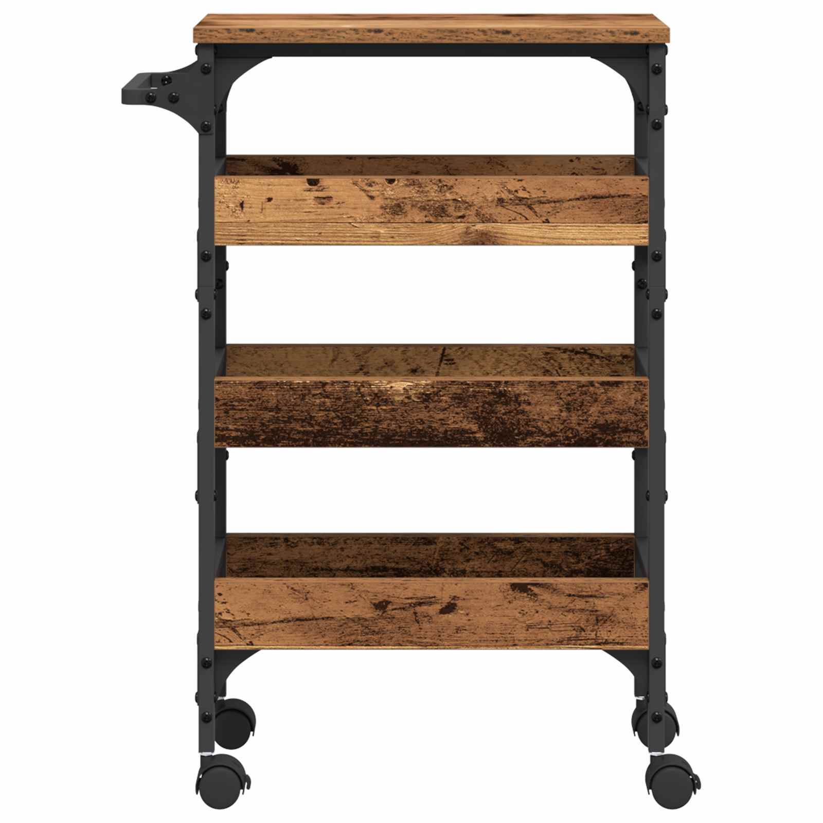Chariot de cuisine Bois Ancien 53 x 20 x 76 cm - XIOS