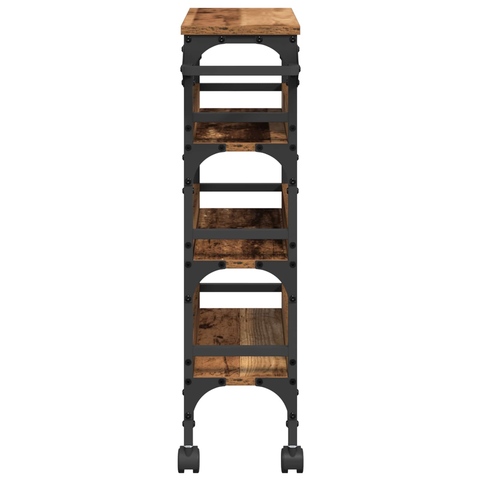 Chariot de cuisine Bois Ancien 53 x 20 x 76 cm - XIOS