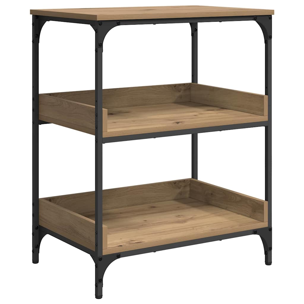 Chariot de cuisine Chêne artisanal 60 x 41 x 80,5 cm - XIOS