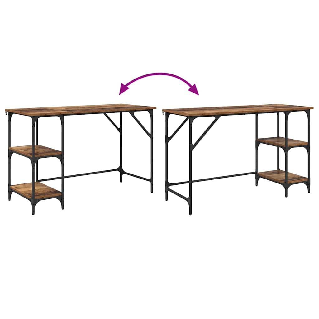Bureau Bois Ancien 120 x 50 x 75 cm Bois d'ingénierie - XIOS