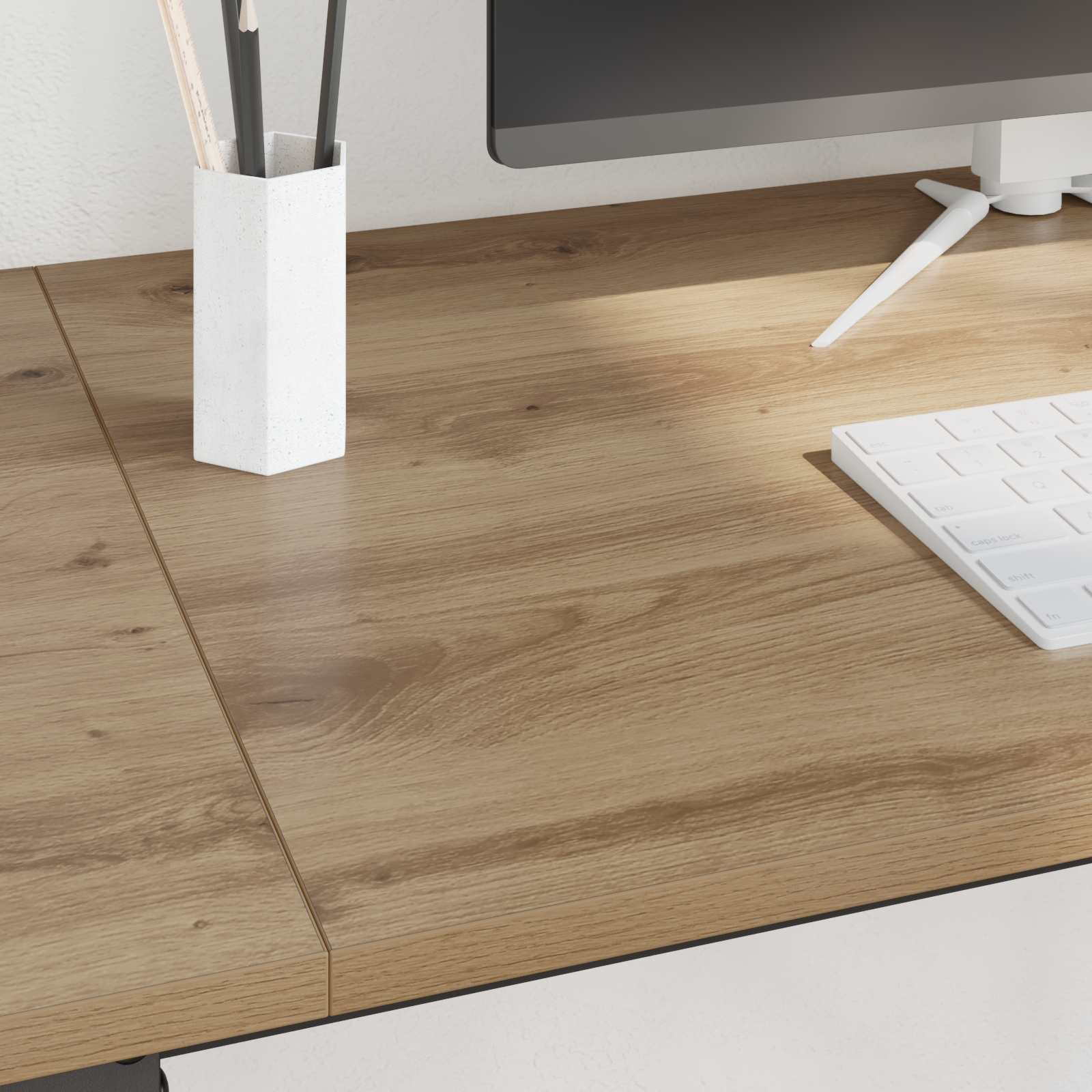 Bureau Chêne artisanal 120 x 50 x 75 cm Bois d'ingénierie - XIOS