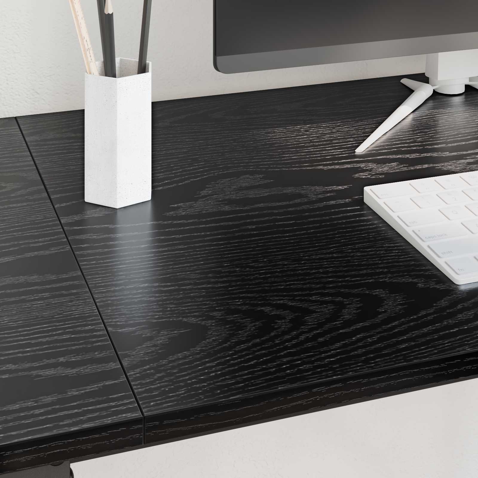 Bureau Chêne noir 120 x 50 x 75 cm Bois d'ingénierie - XIOS