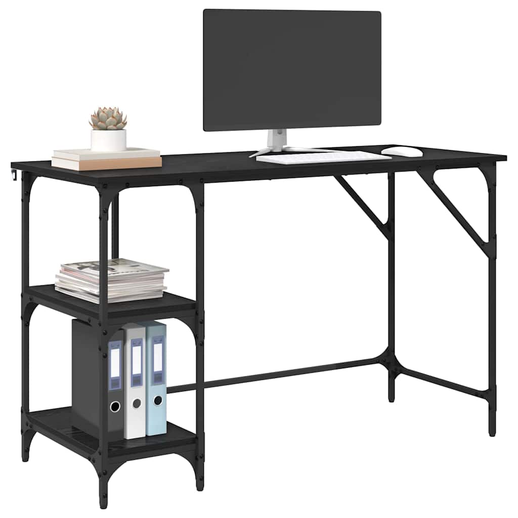 Bureau Chêne noir 120 x 50 x 75 cm Bois d'ingénierie - XIOS