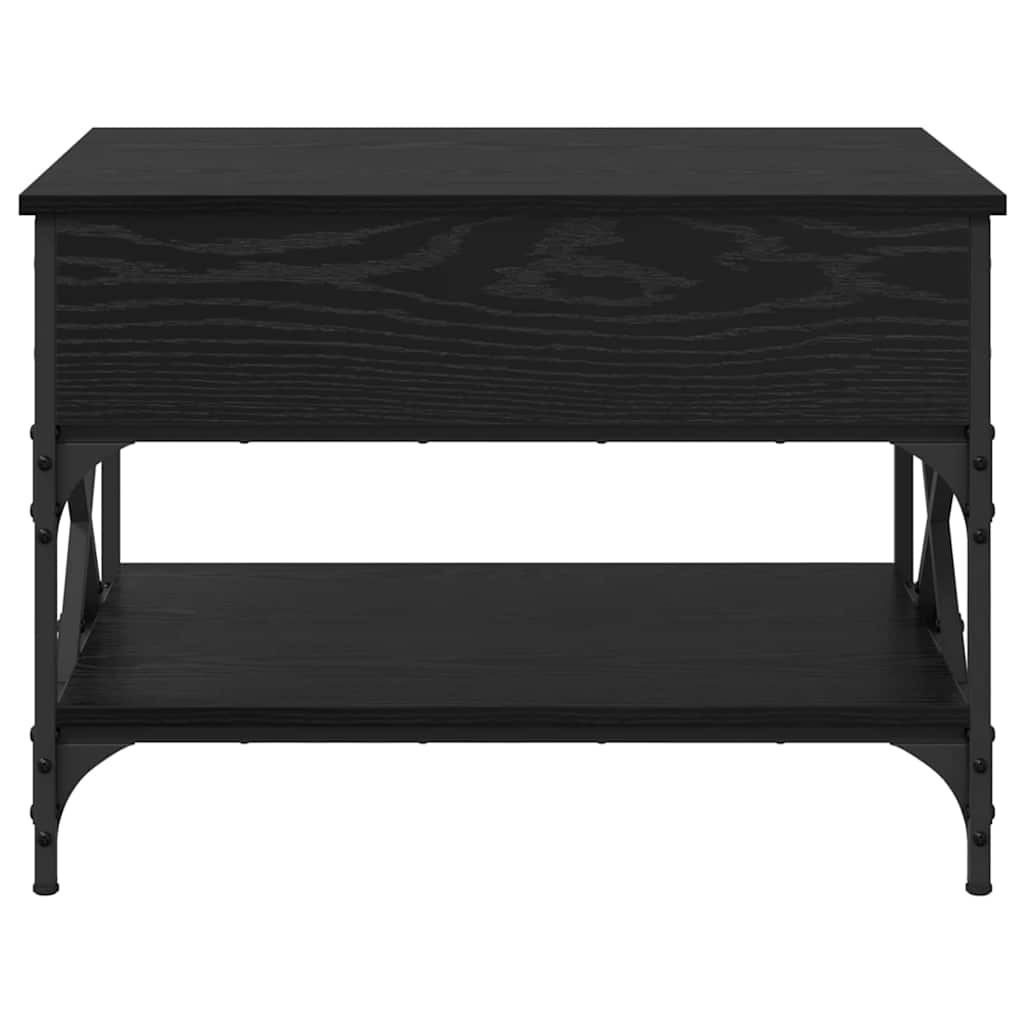 Table basse Chêne noir 70x50x50cm Bois d'ingénierie - XIOS