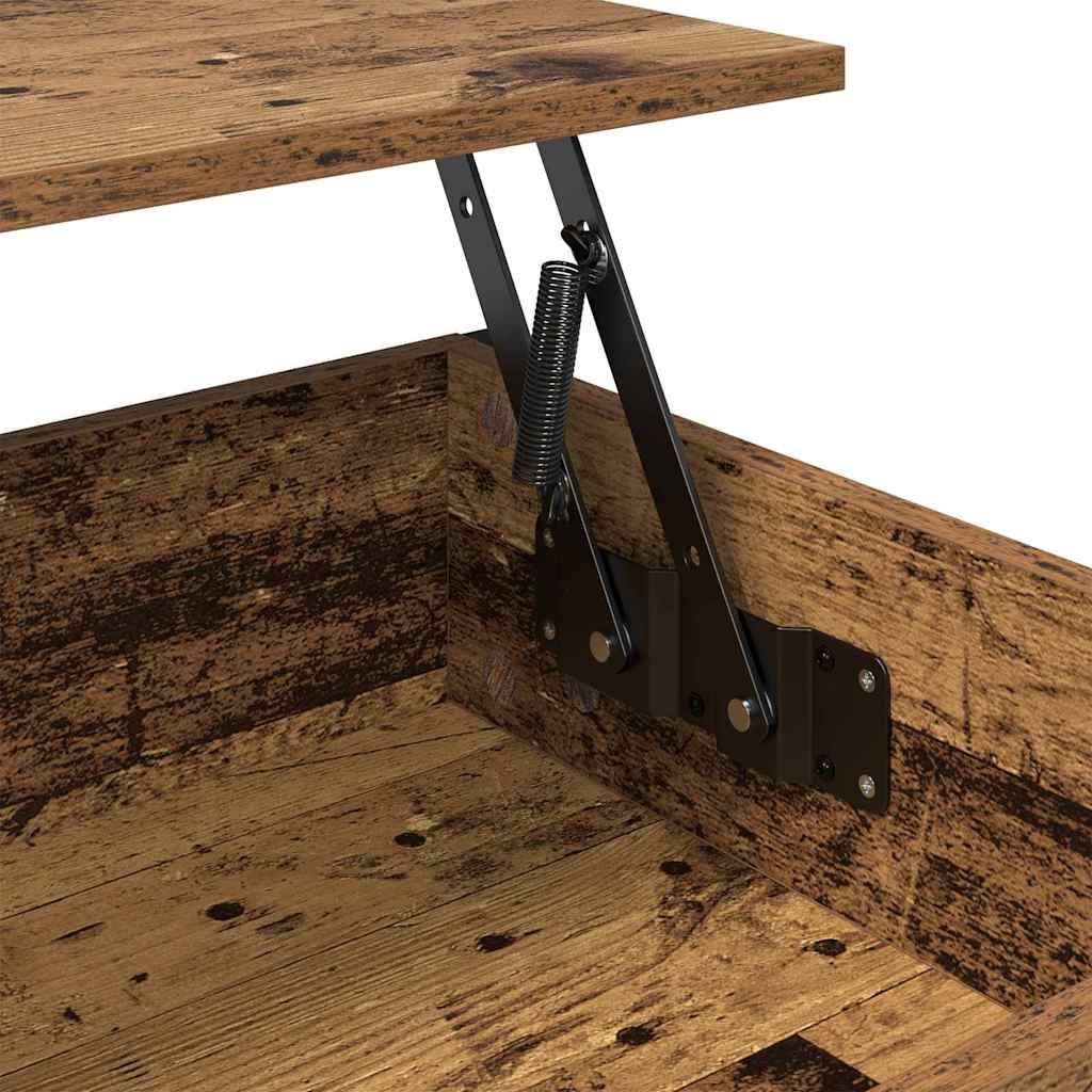 Table basse Bois Ancien 100 x 50 x 50 cm Bois d'ingénierie - XIOS
