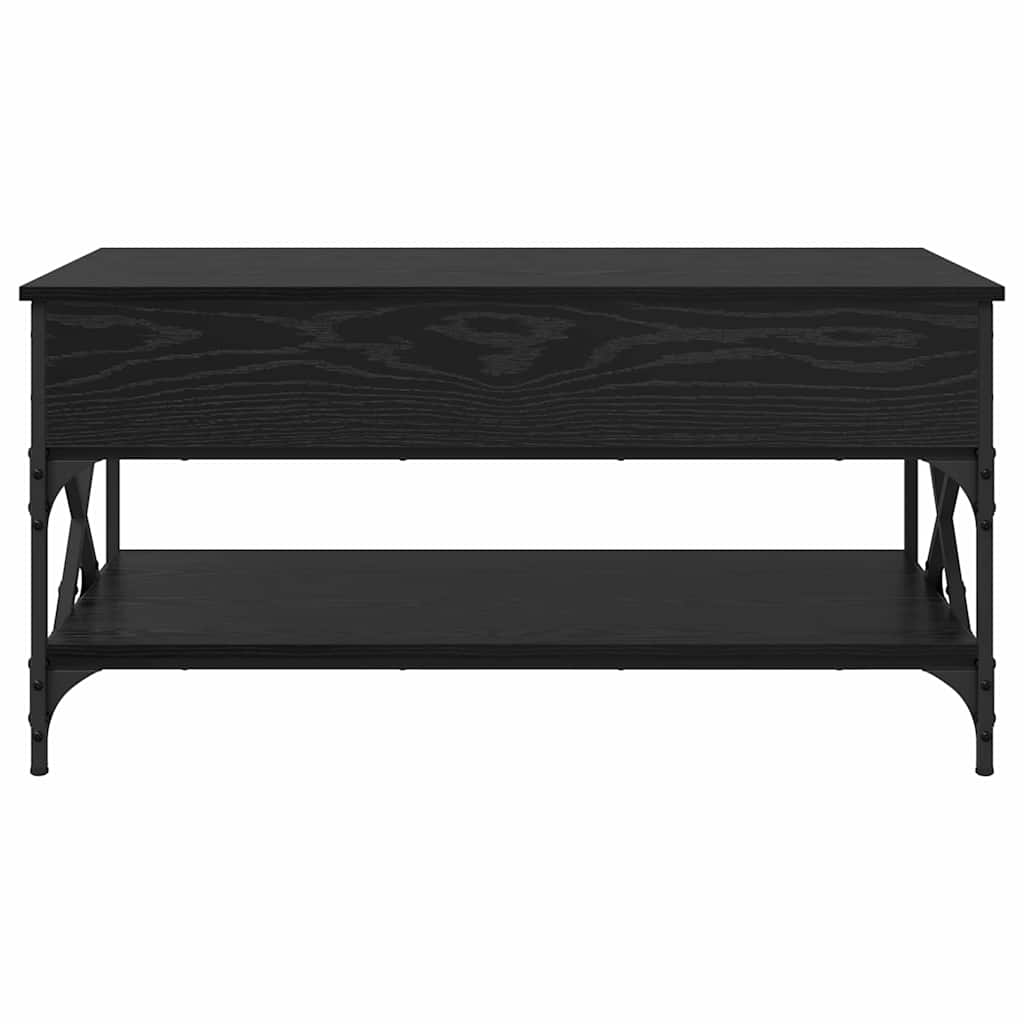 Table basse Chêne noir 100 x 50 x 50 cm Bois d'ingénierie - XIOS
