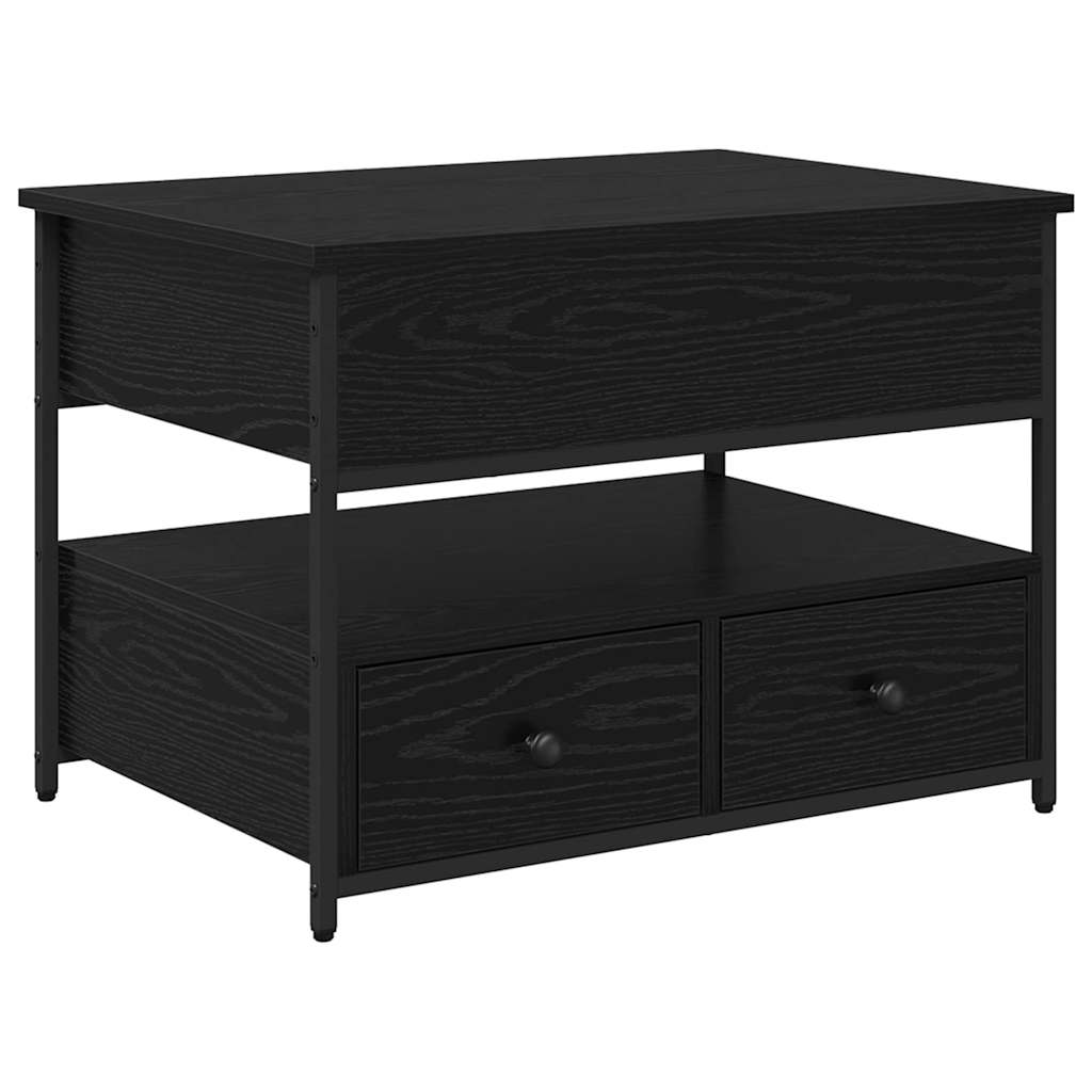 Table basse Chêne noir 70 x 50 x 54.5 cm Bois d'ingénierie - XIOS