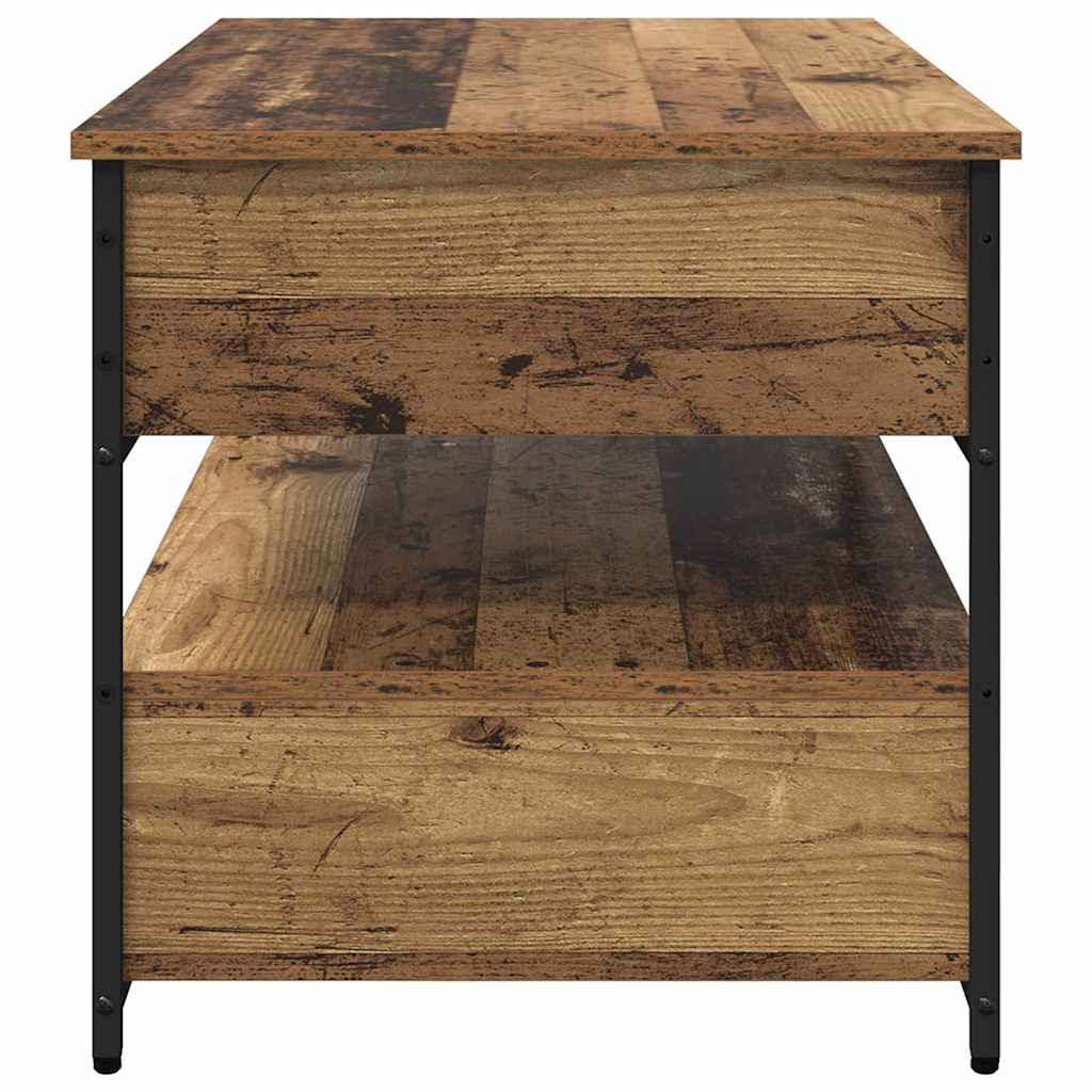 Table basse Bois Ancien 85 x 50 x 50 cm Bois d'ingénierie - XIOS