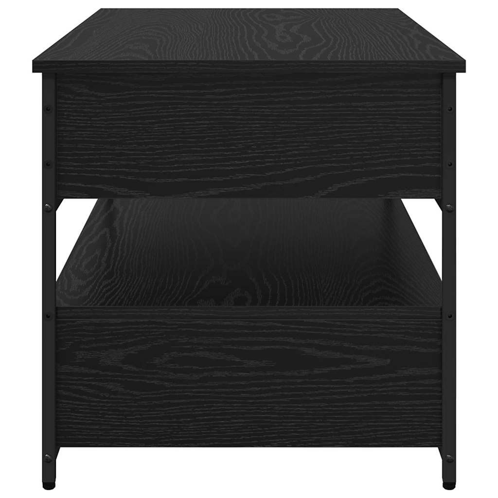 Table basse Chêne noir 85 x 50 x 50 cm Bois d'ingénierie - XIOS