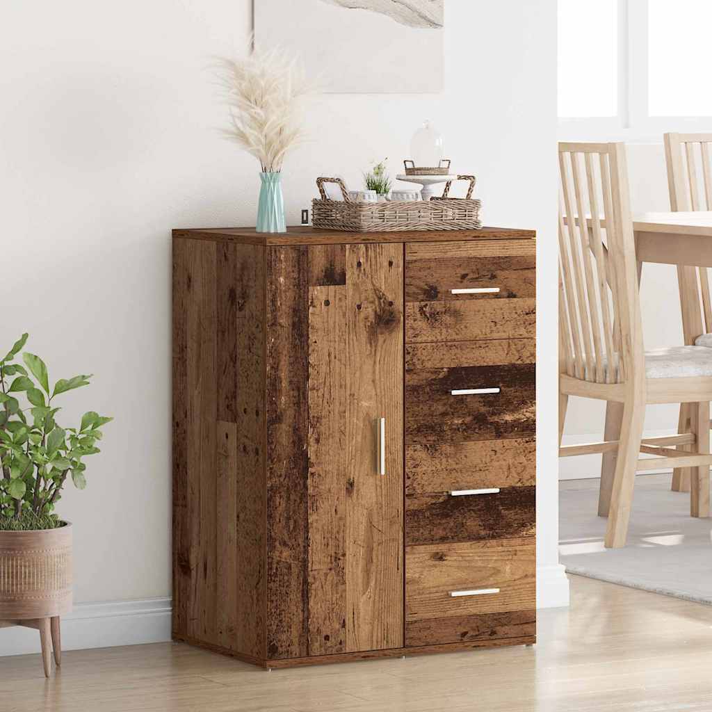 Buffet Bois Ancien 59 x 39 x 80 cm Bois d'ingénierie - XIOS