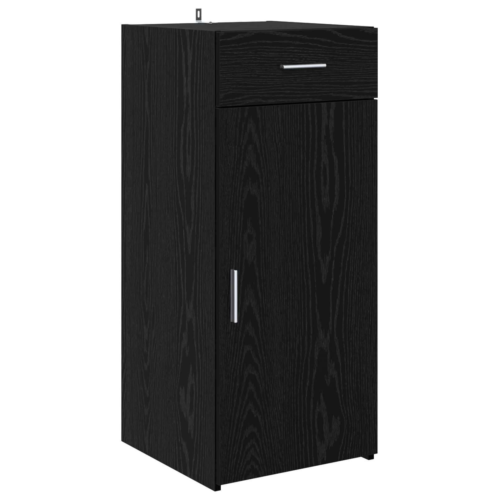 Armoire de rangement avec tiroir Chêne Noir 40 x 42,5 x 93 cm - XIOS