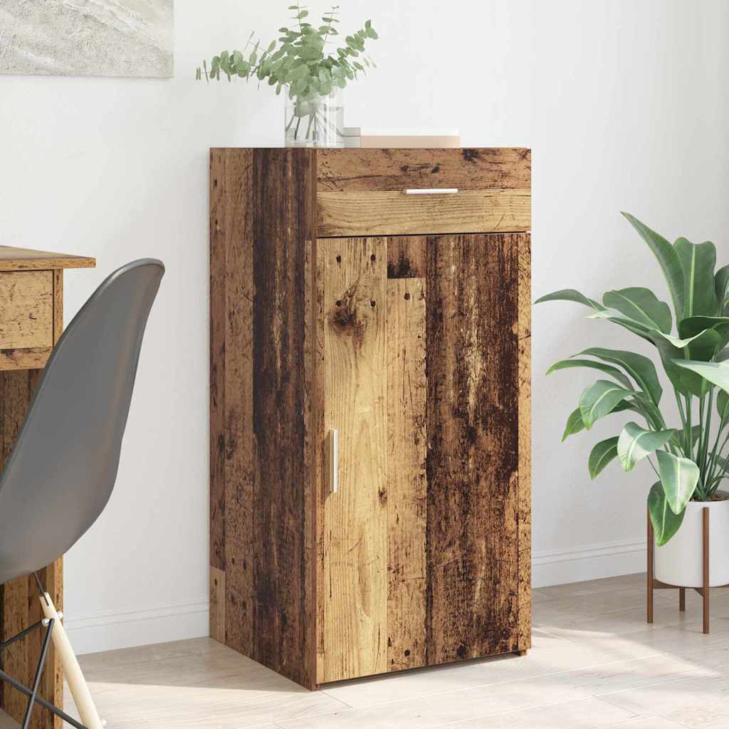 Buffet Bois ancien 42,5 x 40 x 93 cm Bois d'ingénierie - XIOS