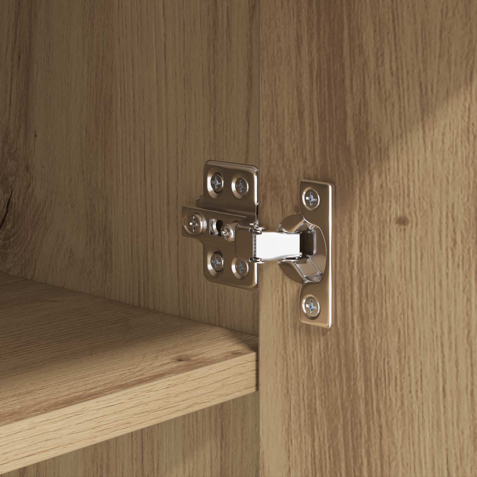 Buffet chêne artisanal 45 x 42,5 x 93 cm Bois d'ingénierie - XIOS