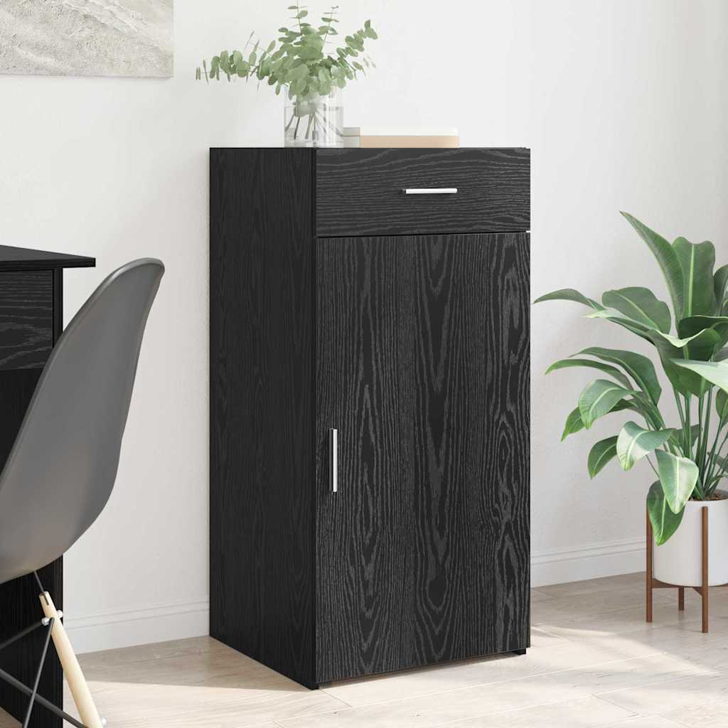 Buffet Chêne noir 42,5 x 40 x 93 cm Bois d'ingénierie - XIOS