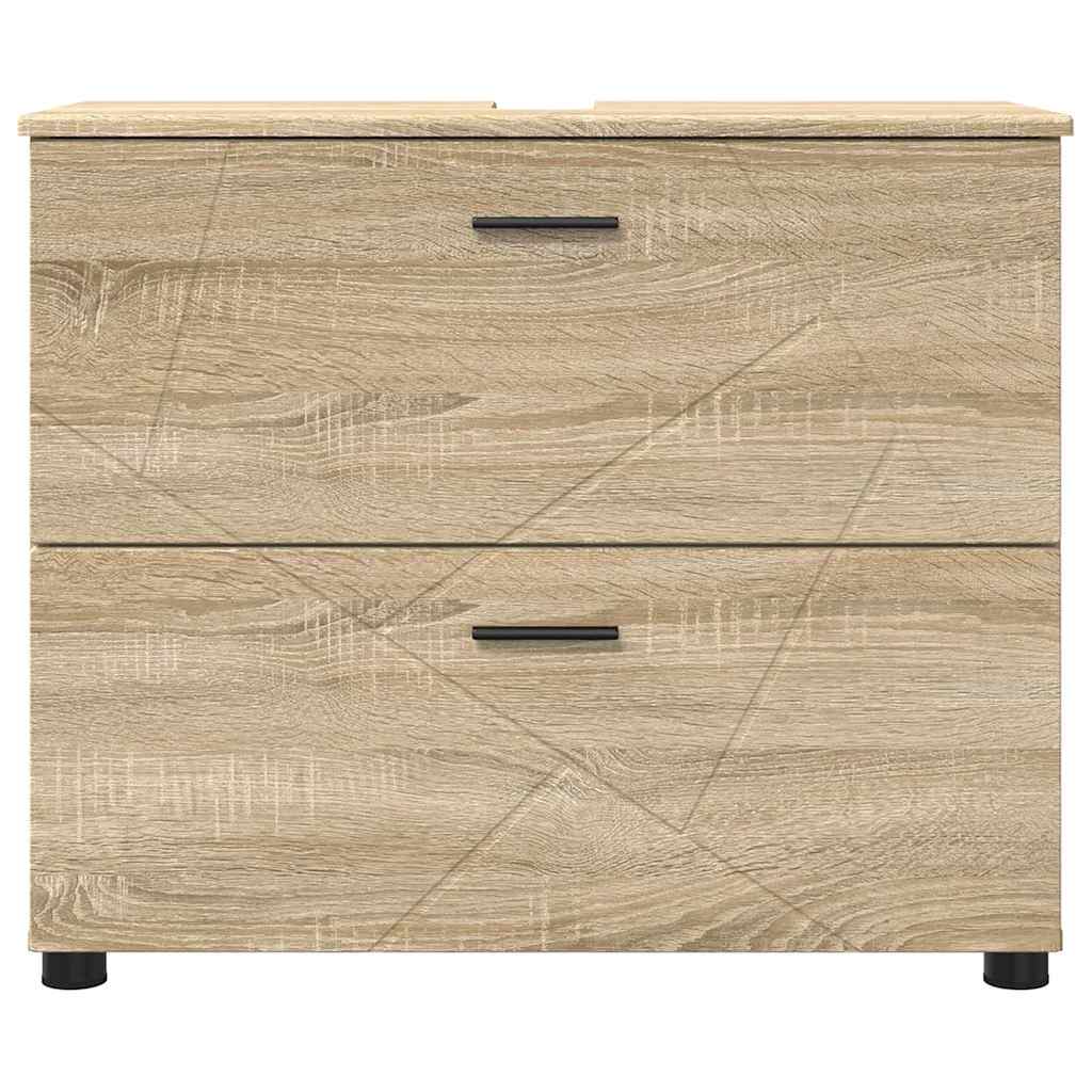 Cabinet de salle de bain Chêne Sonoma 76,5 x 35 x 64 cm - XIOS