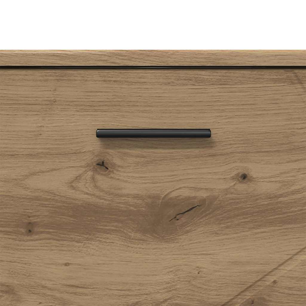 Cabinet de salle de bain Chêne artisanal 76,5 x 35 x 64 cm - XIOS