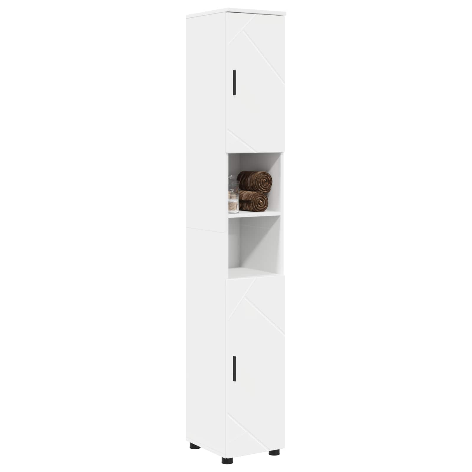 Cabinet de salle de bain Blanc 30 x 35 x 192 cm - XIOS