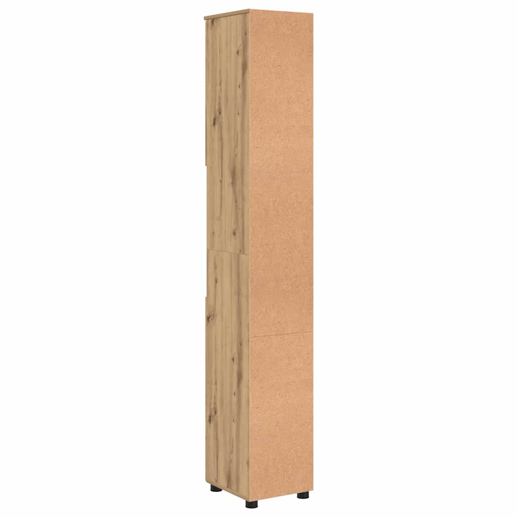Cabinet de salle de bain Chêne artisanal 30 x 35 x 192 cm - XIOS