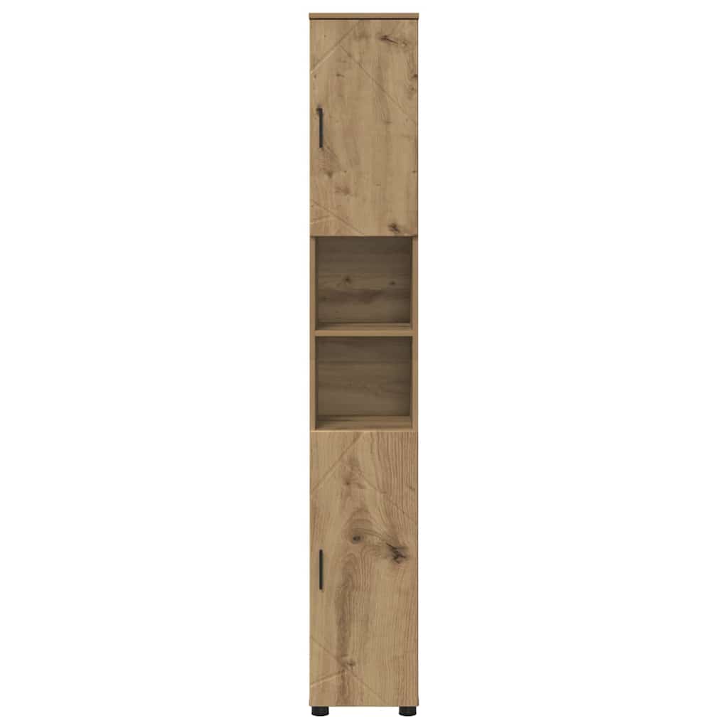 Cabinet de salle de bain Chêne artisanal 30 x 35 x 192 cm - XIOS