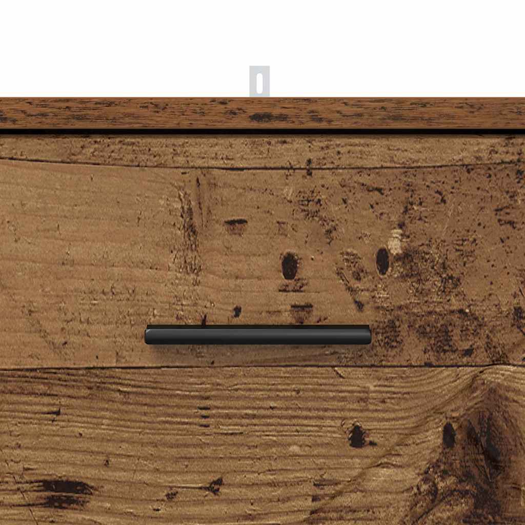 Cabinet de chevet Bois ancien 38 x 38 x 66 cm Bois d'ingénierie - XIOS