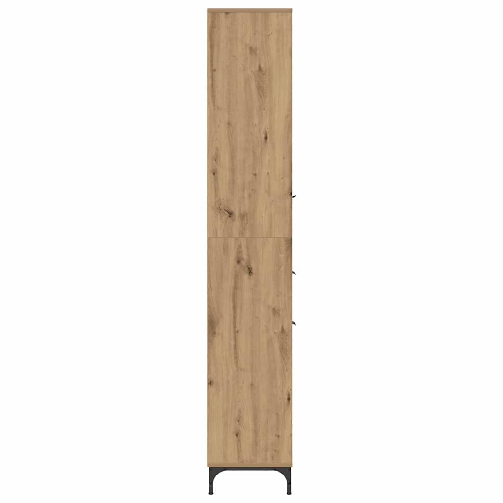 Cabinet de salle de bain Chêne artisanal 31,5 x 33 x 190 cm - XIOS
