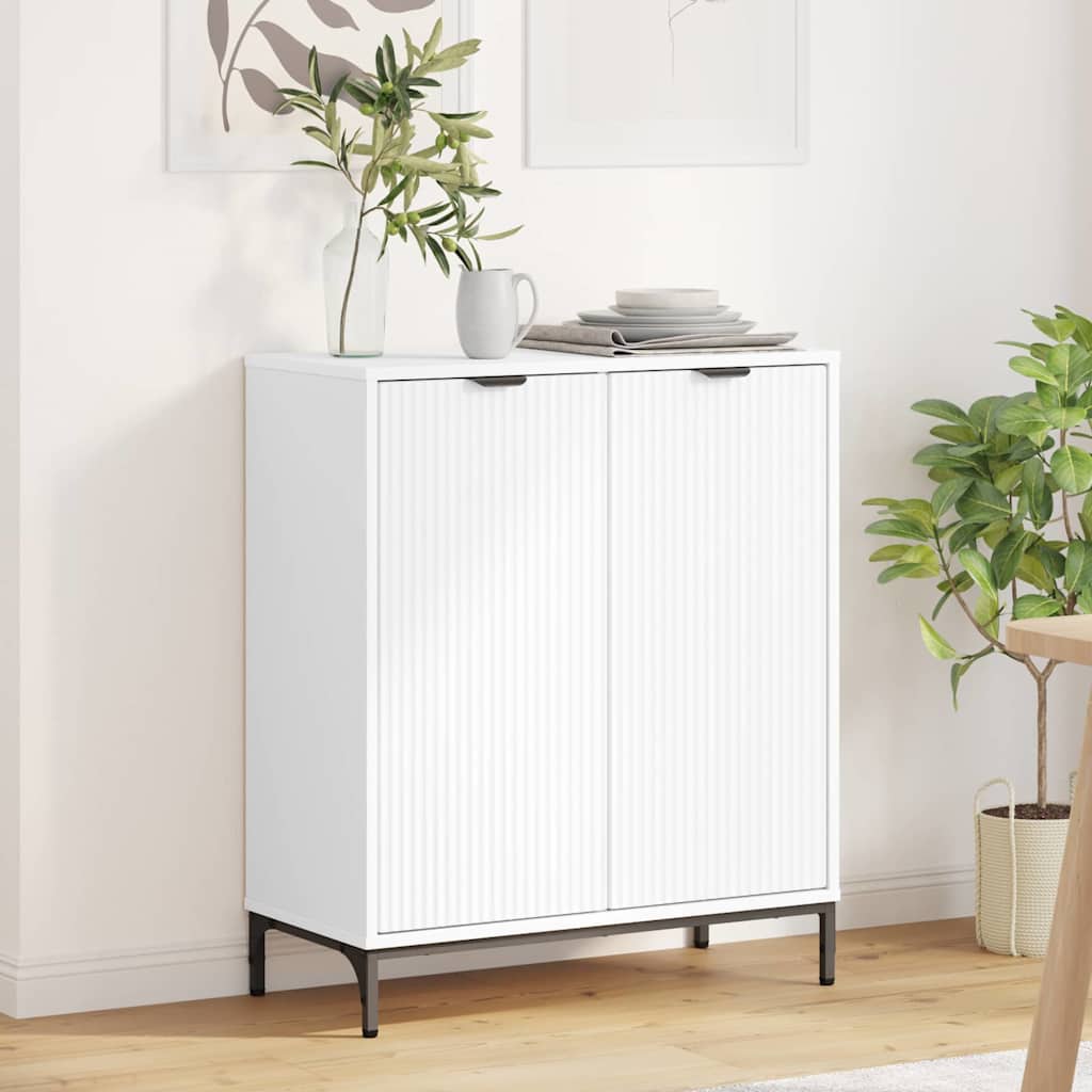 Buffet Blanc 69,5 x 33 x 82 cm Bois d'ingénierie - XIOS