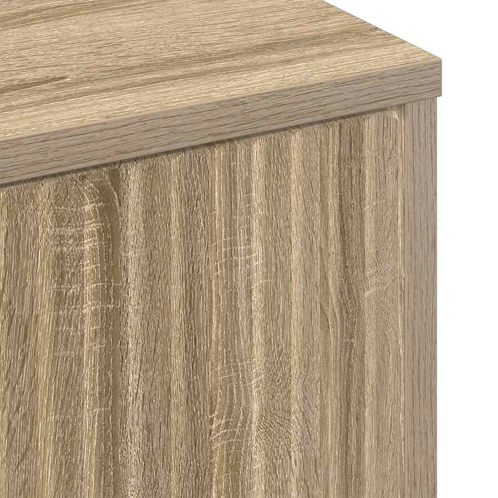 Buffet Chêne Sonoma 69,5 x 33 x 82 cm Bois d'ingénierie - XIOS