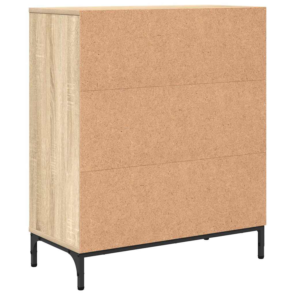 Buffet Chêne Sonoma 69,5 x 33 x 82 cm Bois d'ingénierie - XIOS