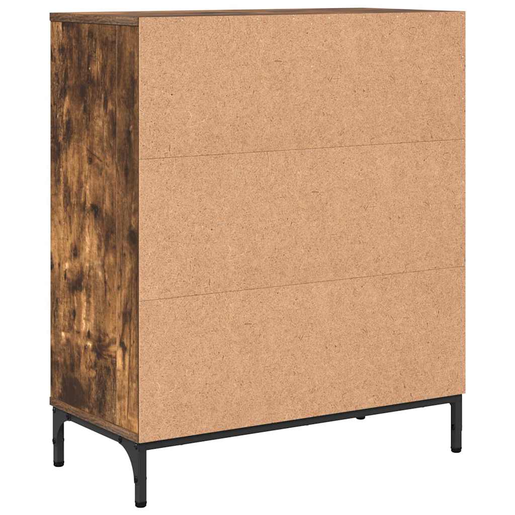 Buffet Chêne fumé 69,5 x 33 x 82 cm Bois d'ingénierie - XIOS