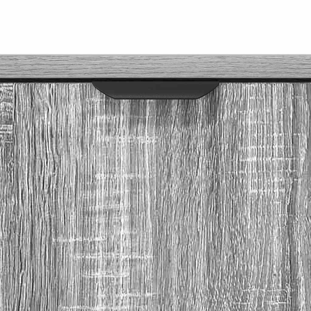Buffet Gris Sonoma 69,5 x 33 x 82 cm Bois d'ingénierie - XIOS
