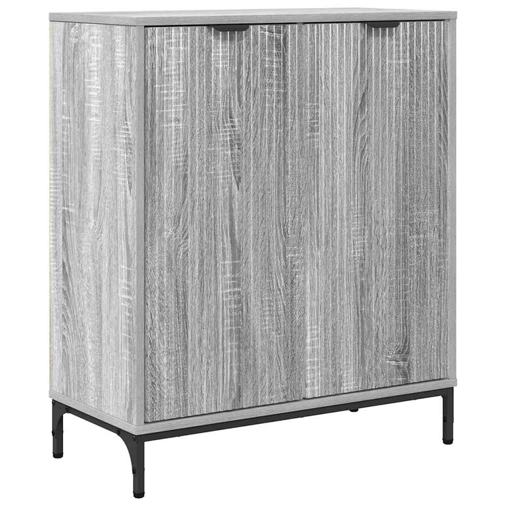 Buffet Gris Sonoma 69,5 x 33 x 82 cm Bois d'ingénierie - XIOS