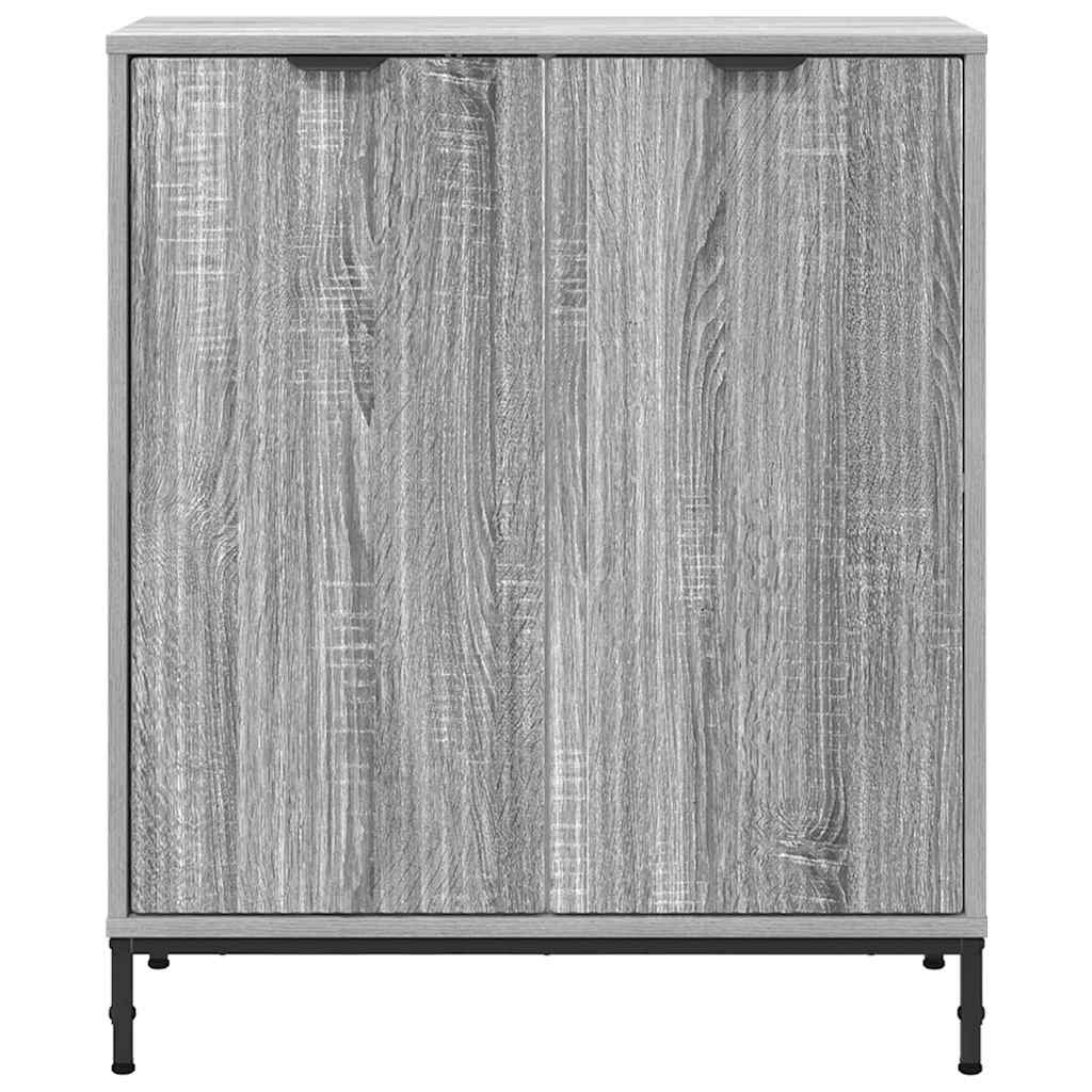 Buffet Gris Sonoma 69,5 x 33 x 82 cm Bois d'ingénierie - XIOS