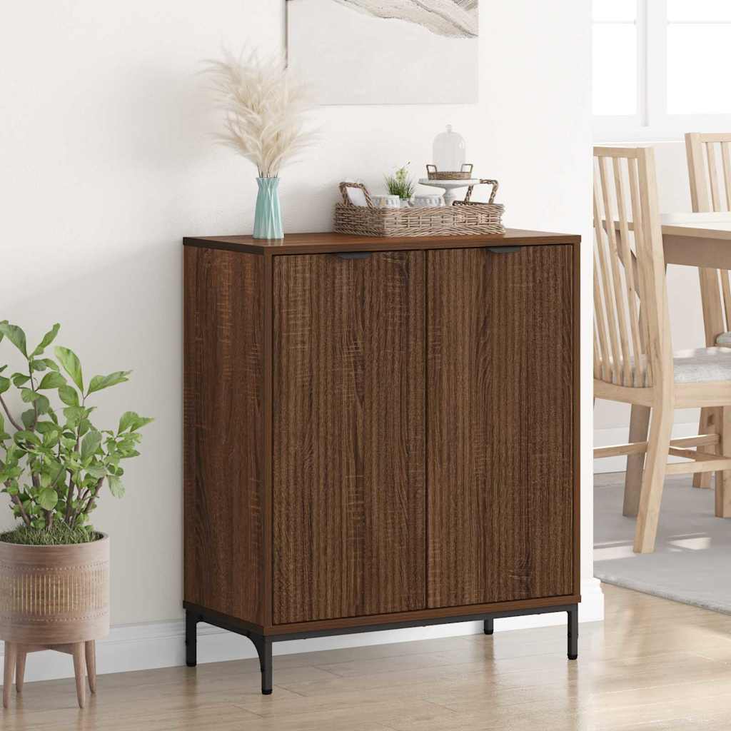 Buffet Chêne marron 69,5 x 33 x 82 cm Bois d'ingénierie - XIOS
