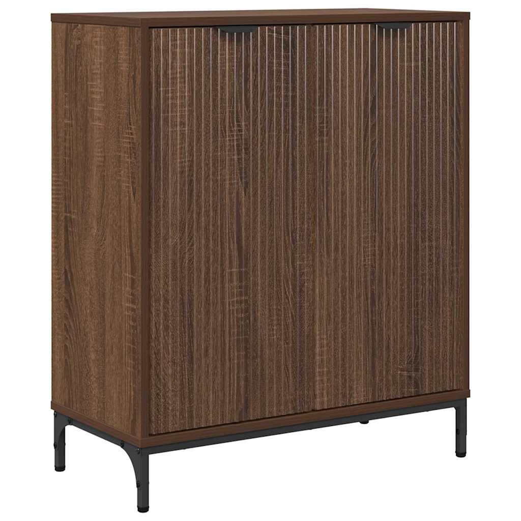 Buffet Chêne marron 69,5 x 33 x 82 cm Bois d'ingénierie - XIOS