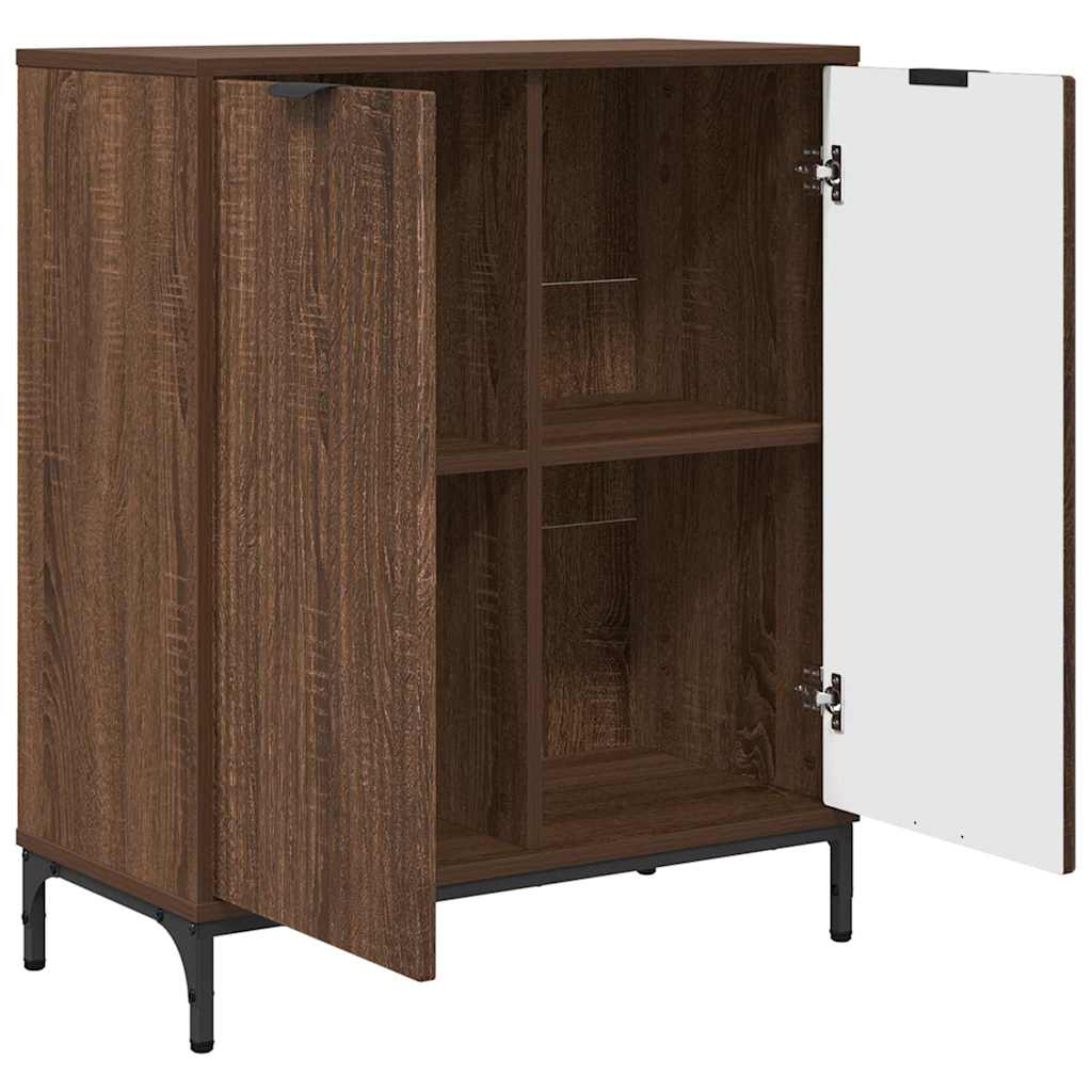 Buffet Chêne marron 69,5 x 33 x 82 cm Bois d'ingénierie - XIOS