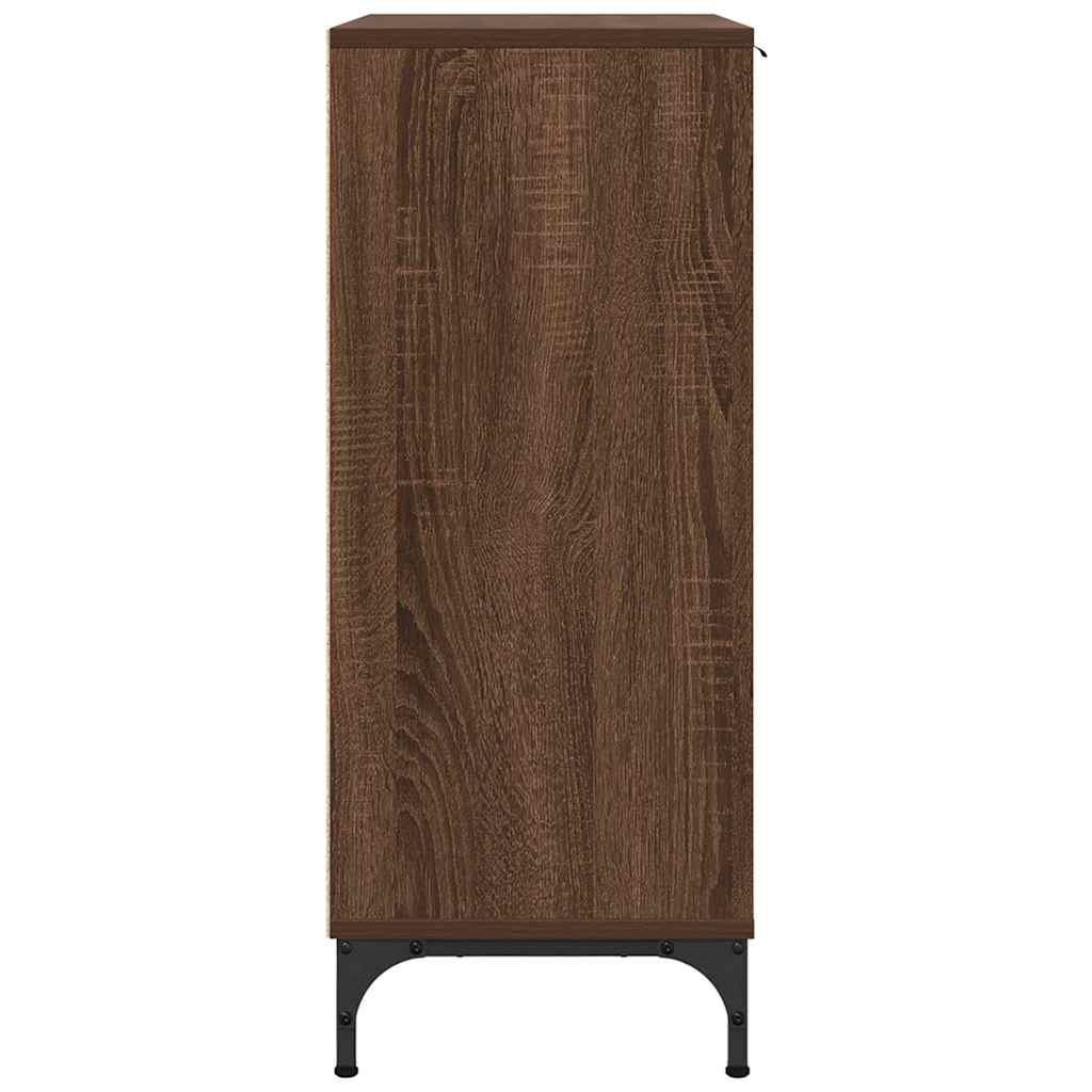 Buffet Chêne marron 69,5 x 33 x 82 cm Bois d'ingénierie - XIOS