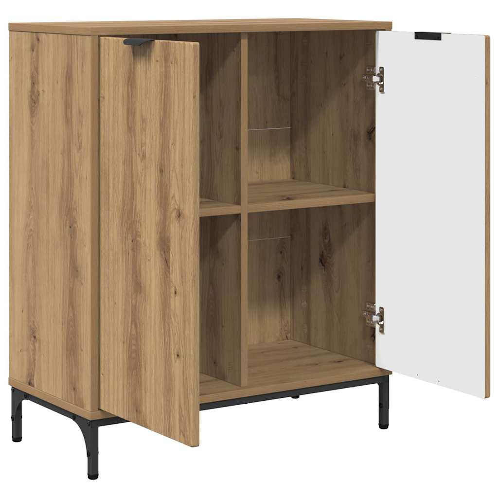 Buffet chêne artisanal 69,5 x 33 x 82 cm Bois d'ingénierie - XIOS