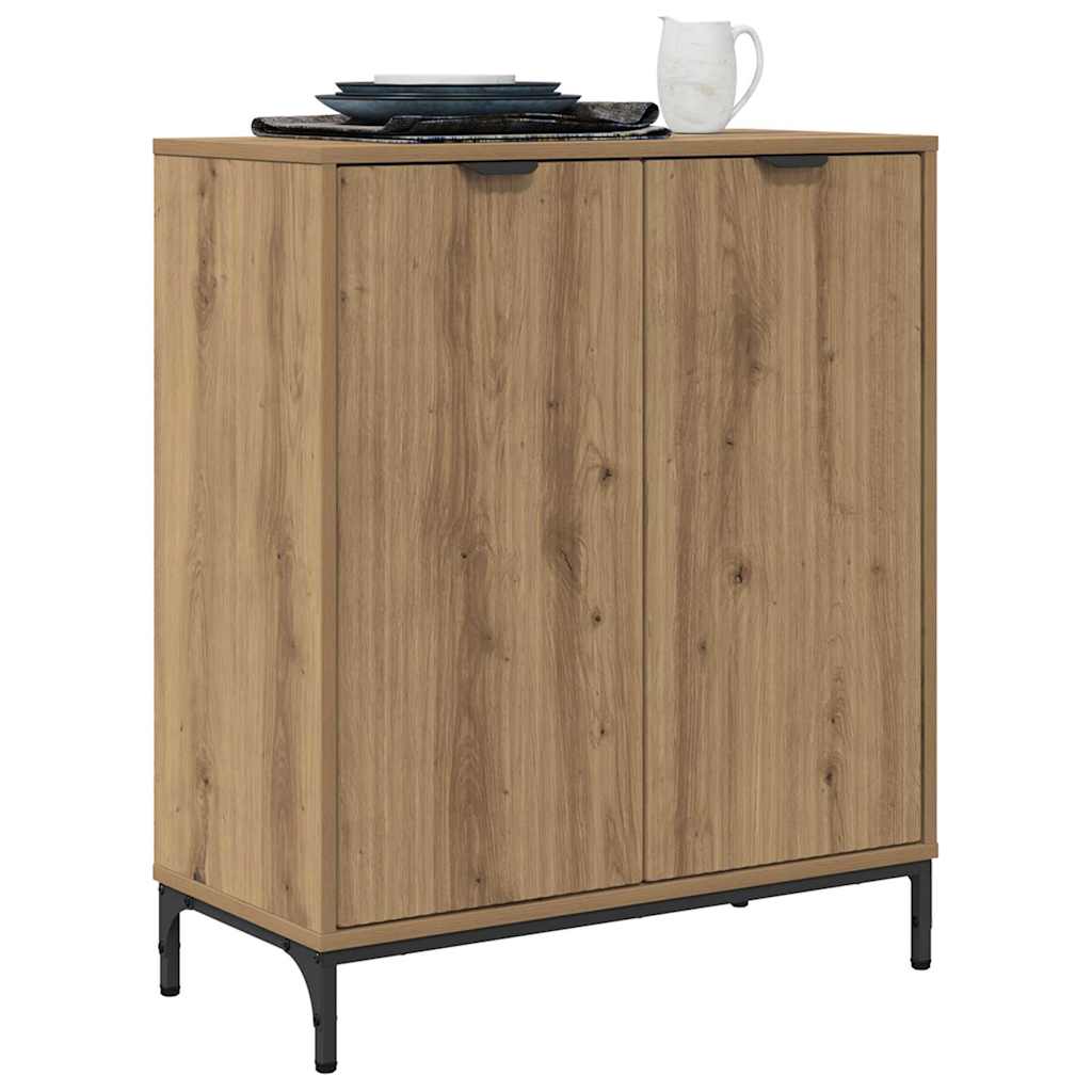 Buffet chêne artisanal 69,5 x 33 x 82 cm Bois d'ingénierie - XIOS